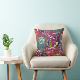 Hand Drawn By EDDArt - Dream Scale 2 Throw Pillow