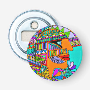 Hand Drawn By EDDArt - Pharaoh 1 Bottle Opener
