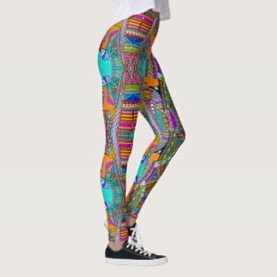 Hand Drawn By EDDArt - Pharaoh 1 Leggings