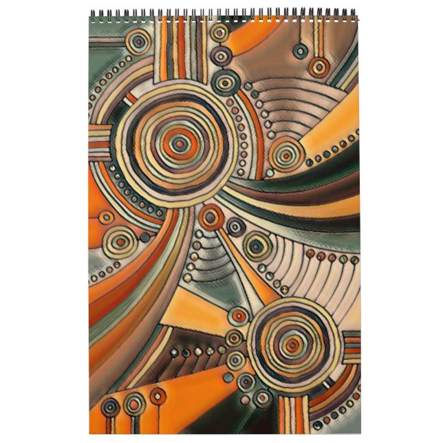 Hand Drawn By EDDArt - Thoughts 1 Calendar (Cover)