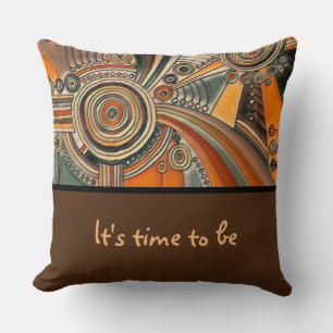 Hand Drawn By EDDArt - Thoughts 1 Throw Pillow