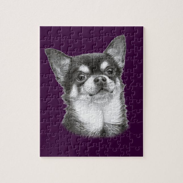 Hand Drawn Chihuahua  Jigsaw Puzzle (Vertical)