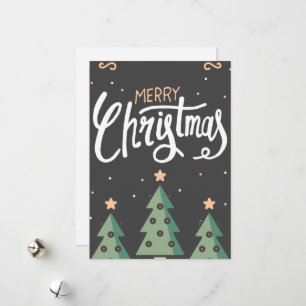 HAND DRAWN CHRISTMAS HOLIDAY CARD