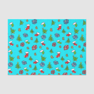 Hand Drawn Christmas Tissue Paper