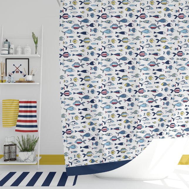 Hand-Drawn Coastal Fish Pattern (Creator Uploaded)