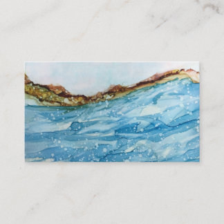 Hand-drawn, custom business card