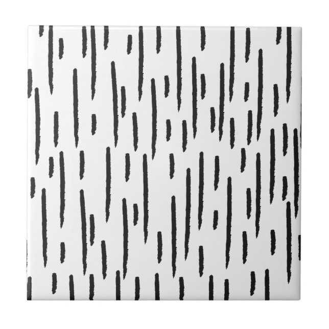 Hand Drawn Doodle Lines Tile (Front)