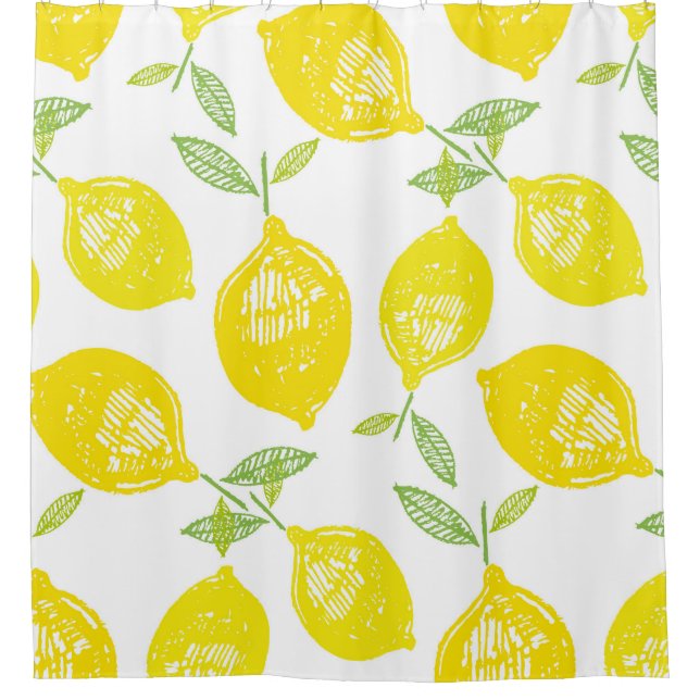 Hand drawn doodle tropical fruit pattern backgroun (Front)