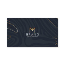 Hand Drawn Double Sided Horizontal Business Card