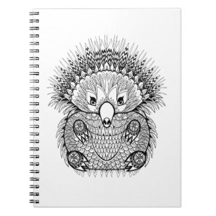 Hand Drawn Echidna Doodle Notebook