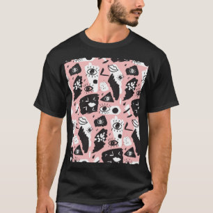 Hand-drawn eyes: trendy pattern T-Shirt