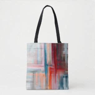 Hand drawn fine art painting. Oil on canvas, long  Tote Bag