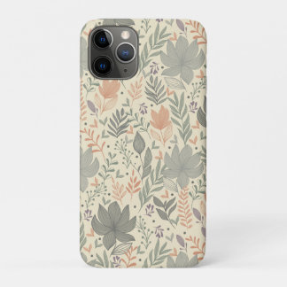 Hand Drawn Flowers Case-Mate iPhone Case