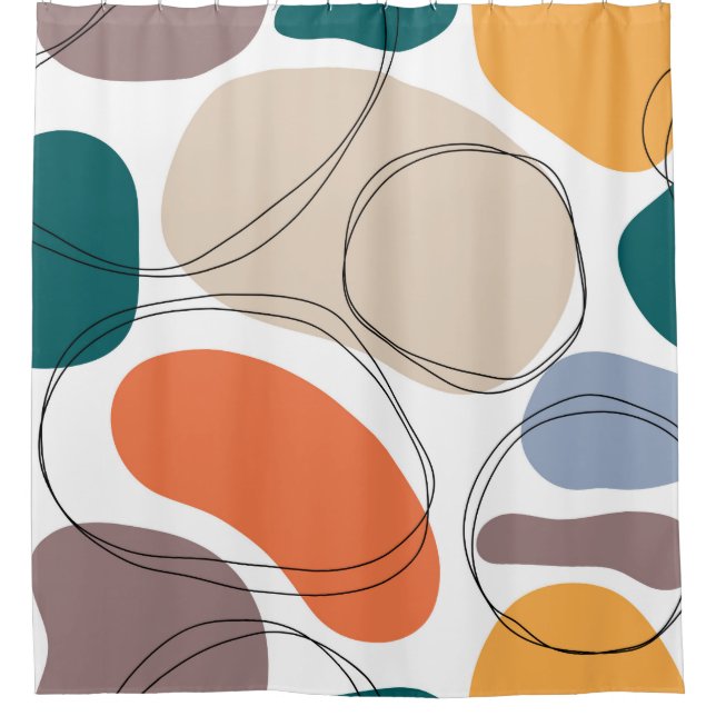 Hand drawn geometric seamless modern abstract mult (Front)