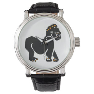 Hand drawn - GORILLA - Primate - Ape - Wildlife - Watch