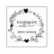 Hand Drawn Greenery Wreath Create Your Own