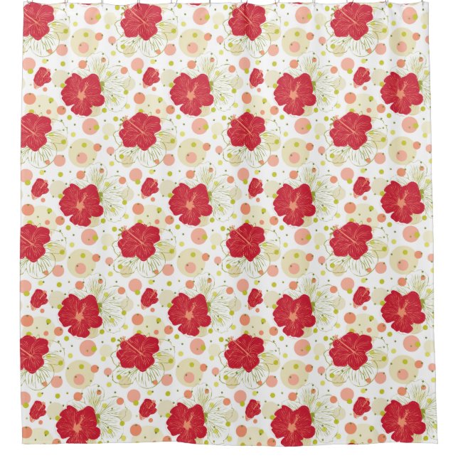 Hand Drawn Hibiscus Pattern (Front)