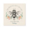Hand Drawn Honey Bee Beekeeper Apiary Floral