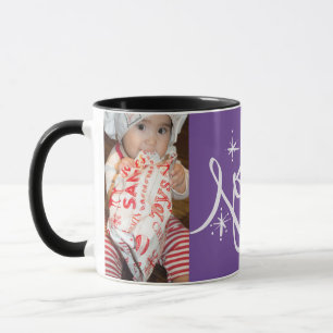 Hand Drawn Joy Mug with Photo