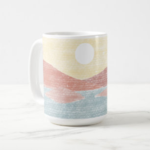 Hand Drawn Landscape Mug