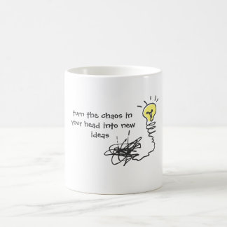 Hand drawn Lightbulb New Idea Coffee Mug