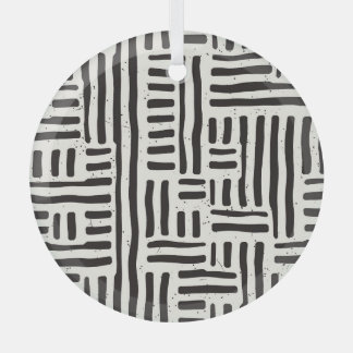 Hand-drawn lines, grungy seamless texture. glass ornament