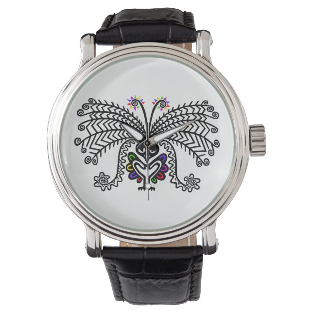 Hand drawn LyreBIRD  - Nature - Endangered species Watch (Front)