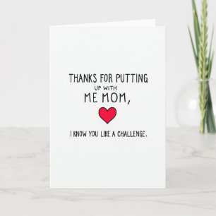 Hand Drawn Mothers Day Love Card