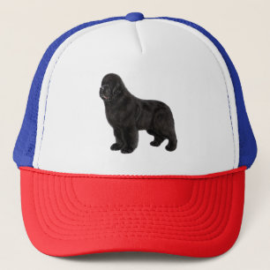 Hand Drawn Newfoundland Dog Artwork Trucker Hat