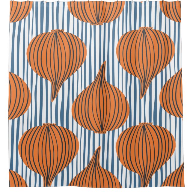 Hand drawn onion bulb vegetable wallpaper. Modern  (Front)
