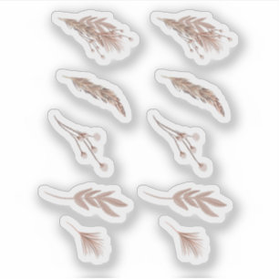 Hand Drawn Pampas Wheat Planner