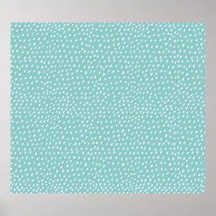 Hand drawn pattern poster