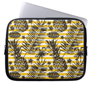 Hand Drawn Pineapples Laptop Sleeve