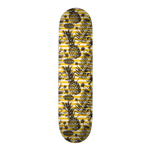 Hand Drawn Pineapples Skateboard