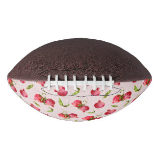 Hand Drawn Pomegranate Botanical Illustration Football