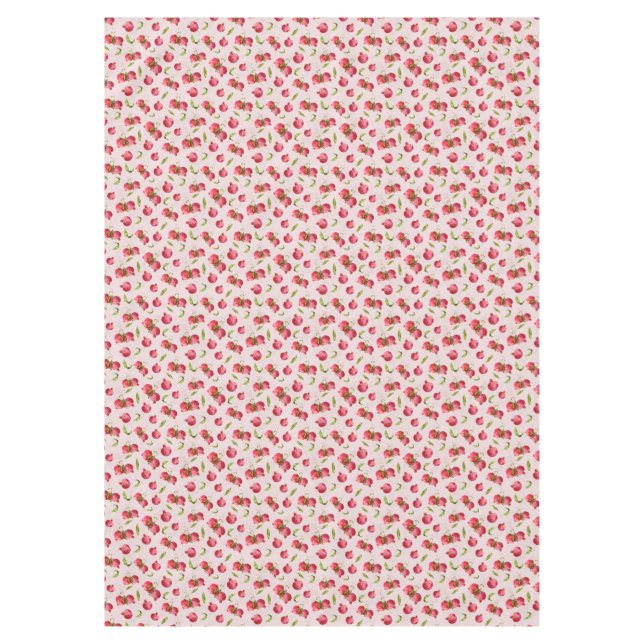 Hand Drawn Pomegranate Botanical Illustration Tablecloth (Front)