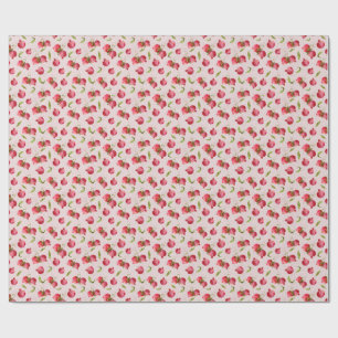 Hand Drawn Pomegranate Botanical Illustration Wrapping Paper