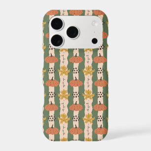 Hand Drawn Pumpkin & Leaf Pattern 