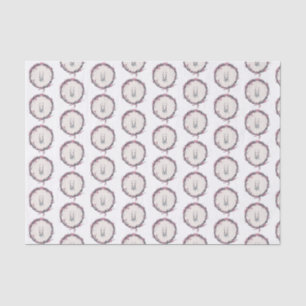 Hand Drawn Rabbit in Cherry Blossom Surround Tissue Paper