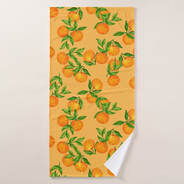 Hand drawn seamless background pattern inspired by bath towel (Bath Towel)