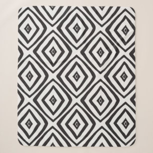 Hand drawn seamless pattern in black and white.  sherpa blanket