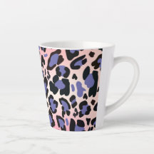 Hand-drawn Seamless watercolor leopard print
