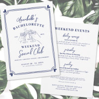 Hand Drawn Social Club Bachelorette