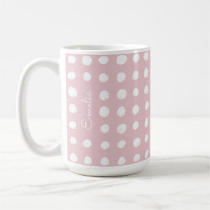 Hand Drawn Spots Personalized Mug