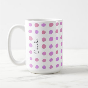 Hand Drawn Spots Personalized Mug