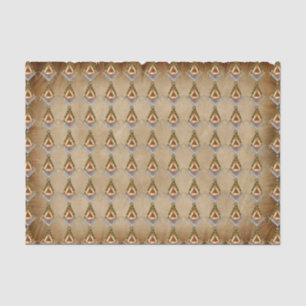 Hand Drawn Square and Compass With All Seeing Eye Tissue Paper