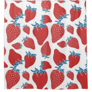 Hand Drawn Strawberry Vintage Pattern