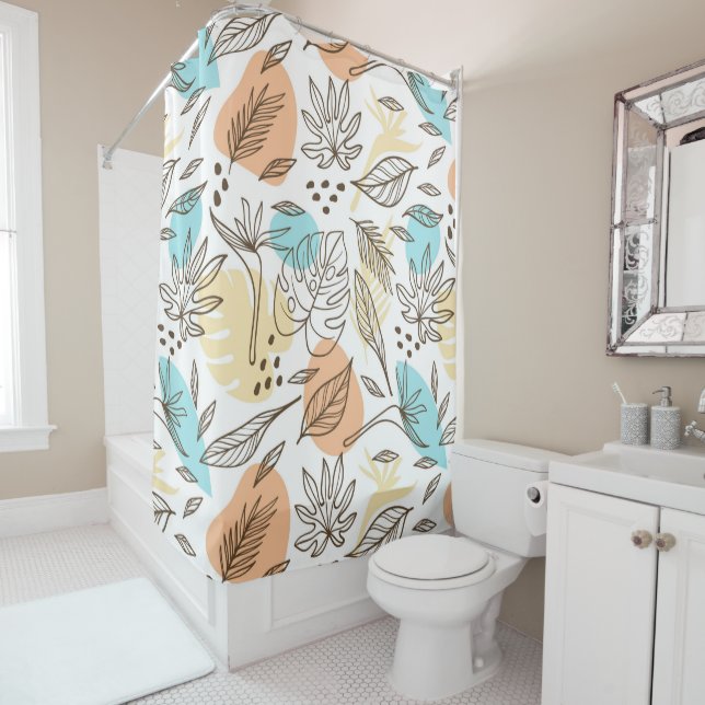 Hand drawn summer tropical pattern (In Situ)