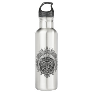 Hand Drawn Tiger In Style 710 Ml Water Bottle