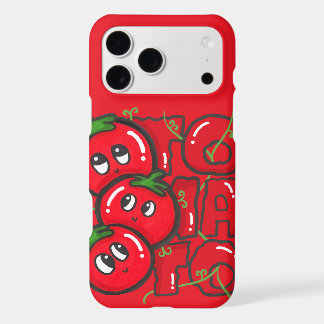 Hand-drawn Tomato Letter Stack Trio